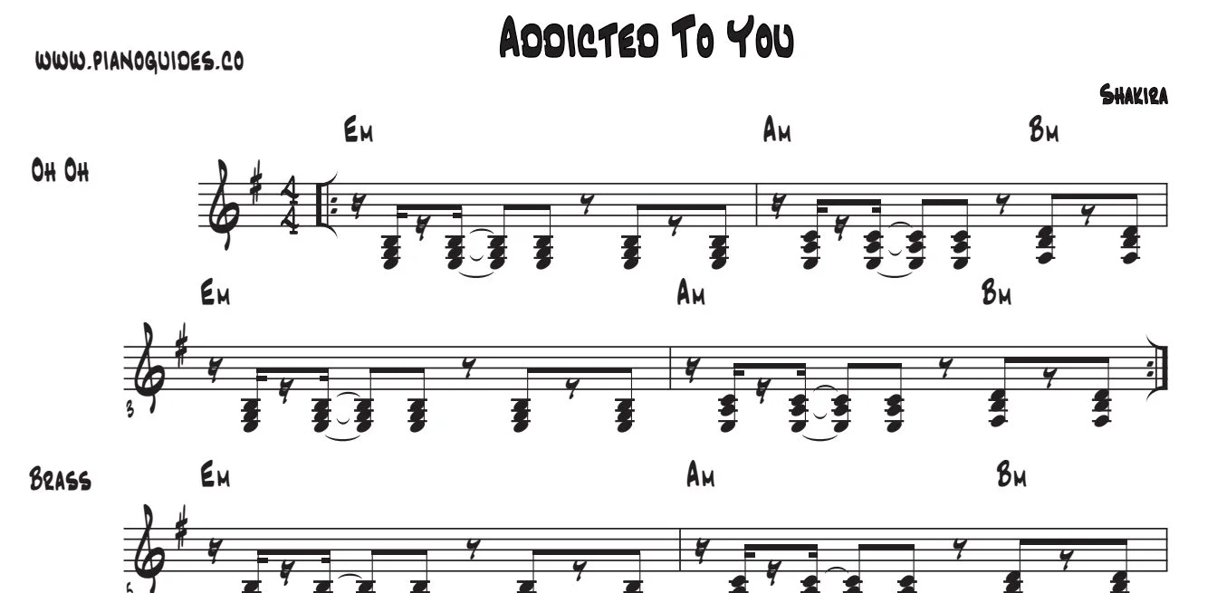 Título y primeras líneas de la guía de Addicted To You