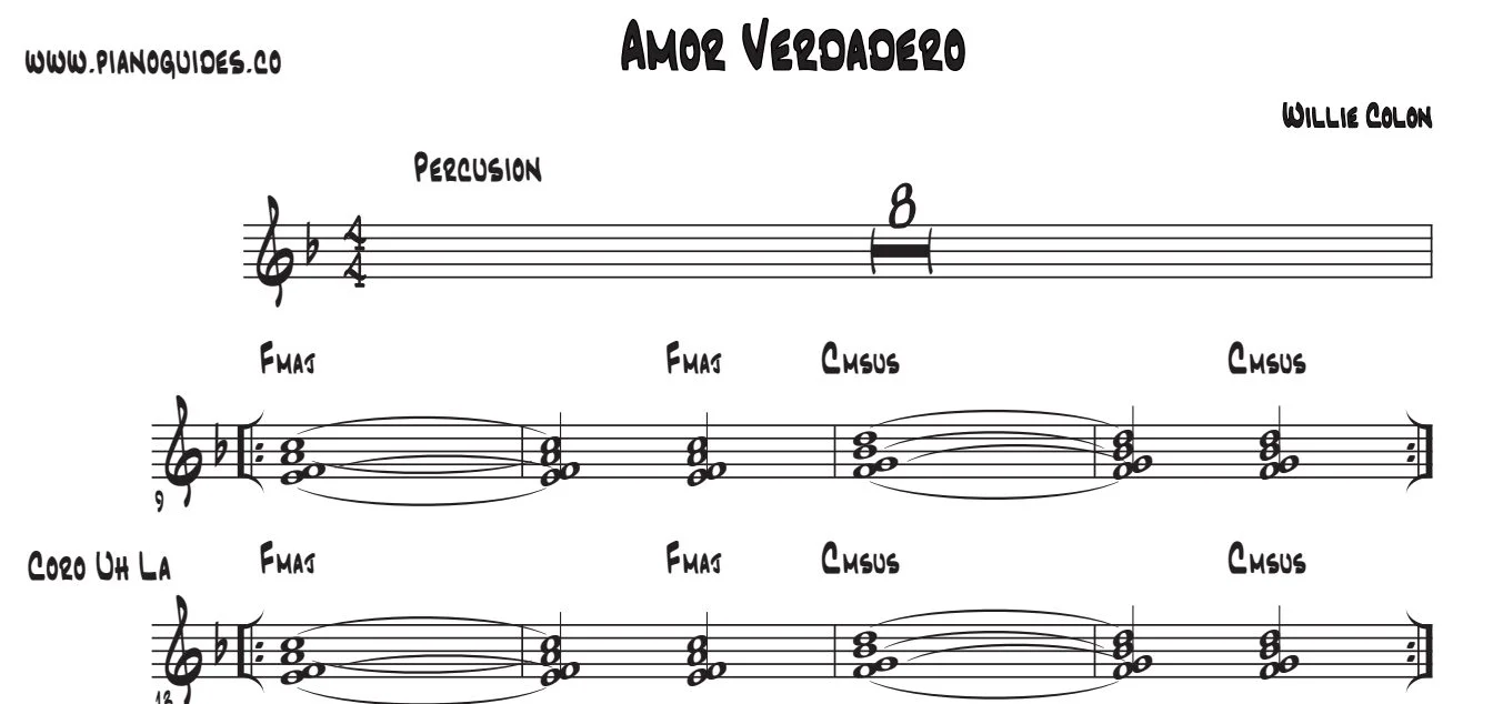 Título y primeras líneas de la guía de Amor Verdadero