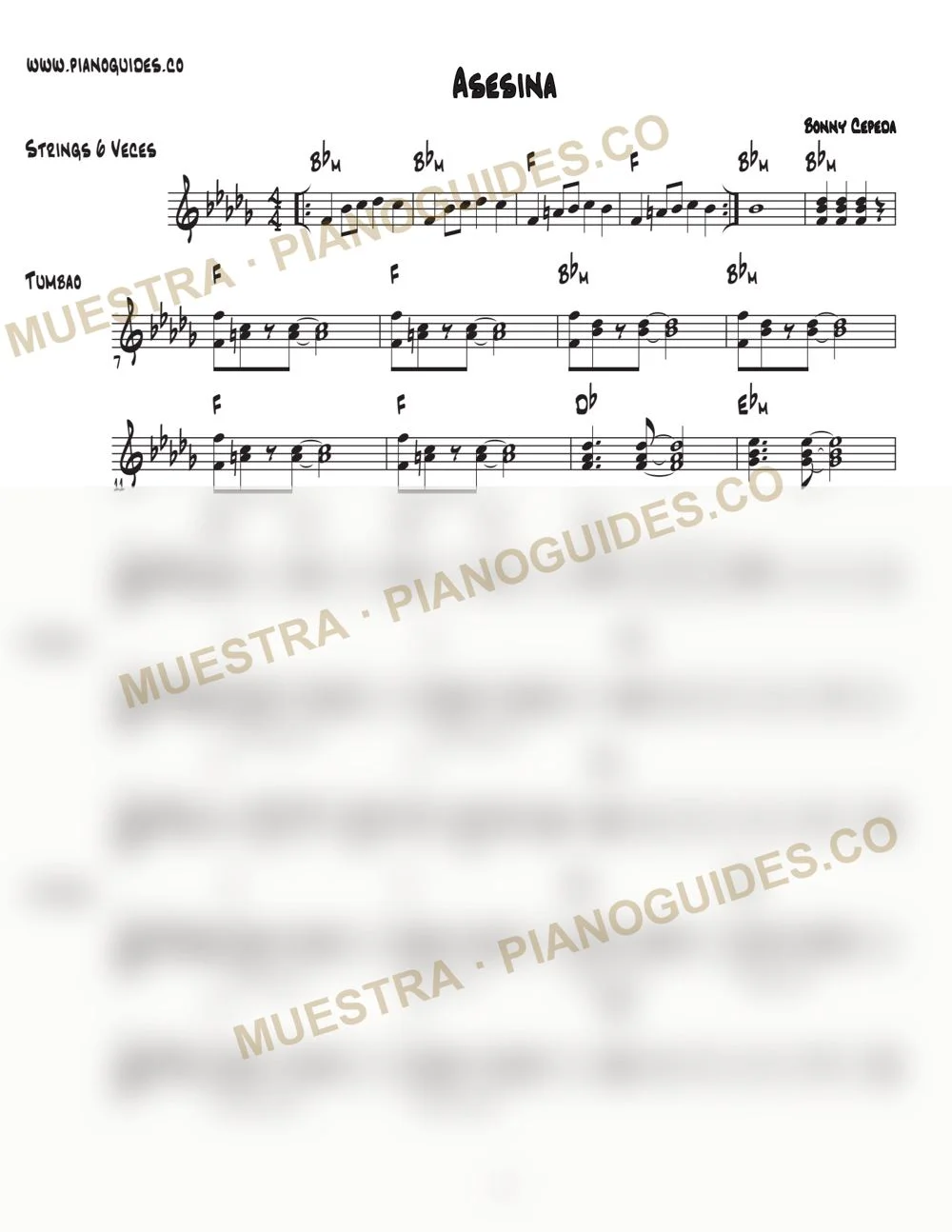 Primera página de la guía Asesina