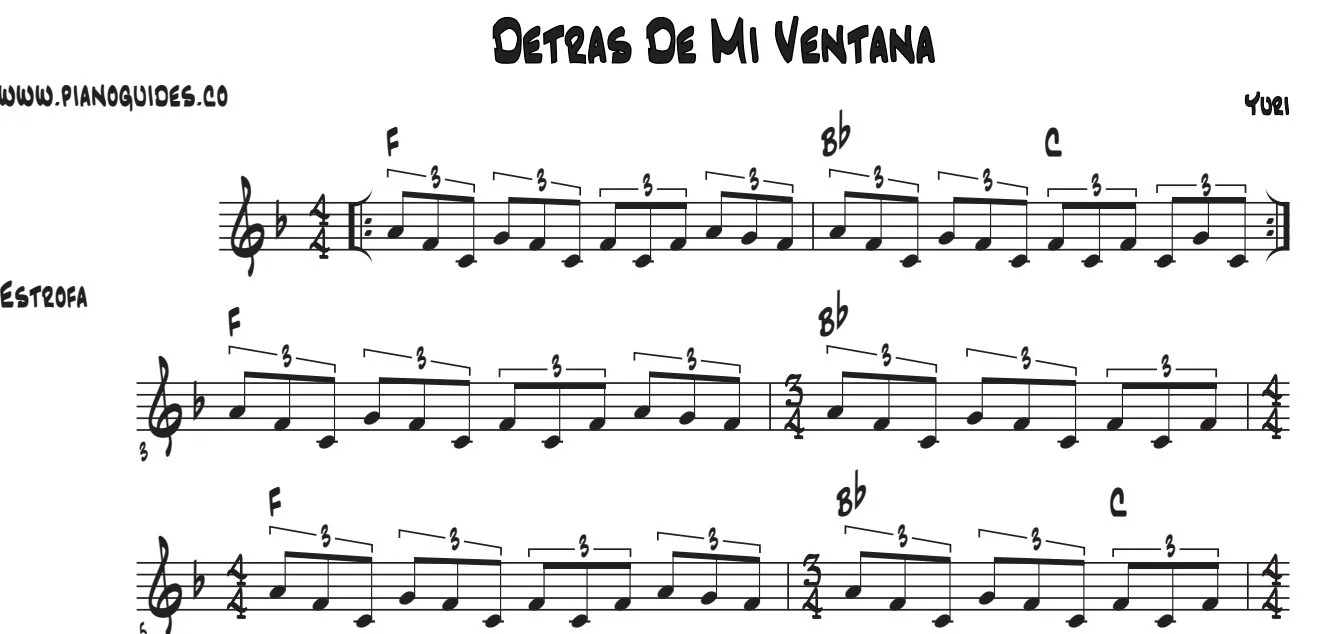 Título y primeras líneas de la guía de Detrás De Mi Ventana