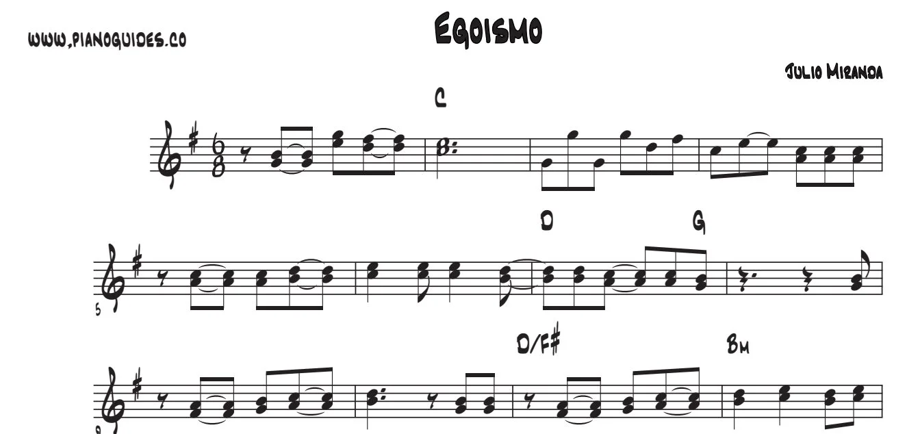 Título y primeras líneas de la guía de Egoísmo