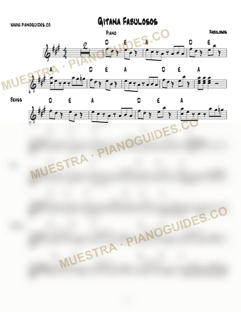 Primera página de la guía Gitana