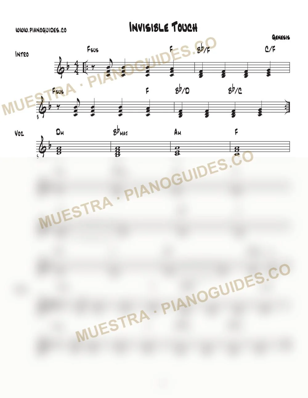 Primera página de la guía Invisible Touch