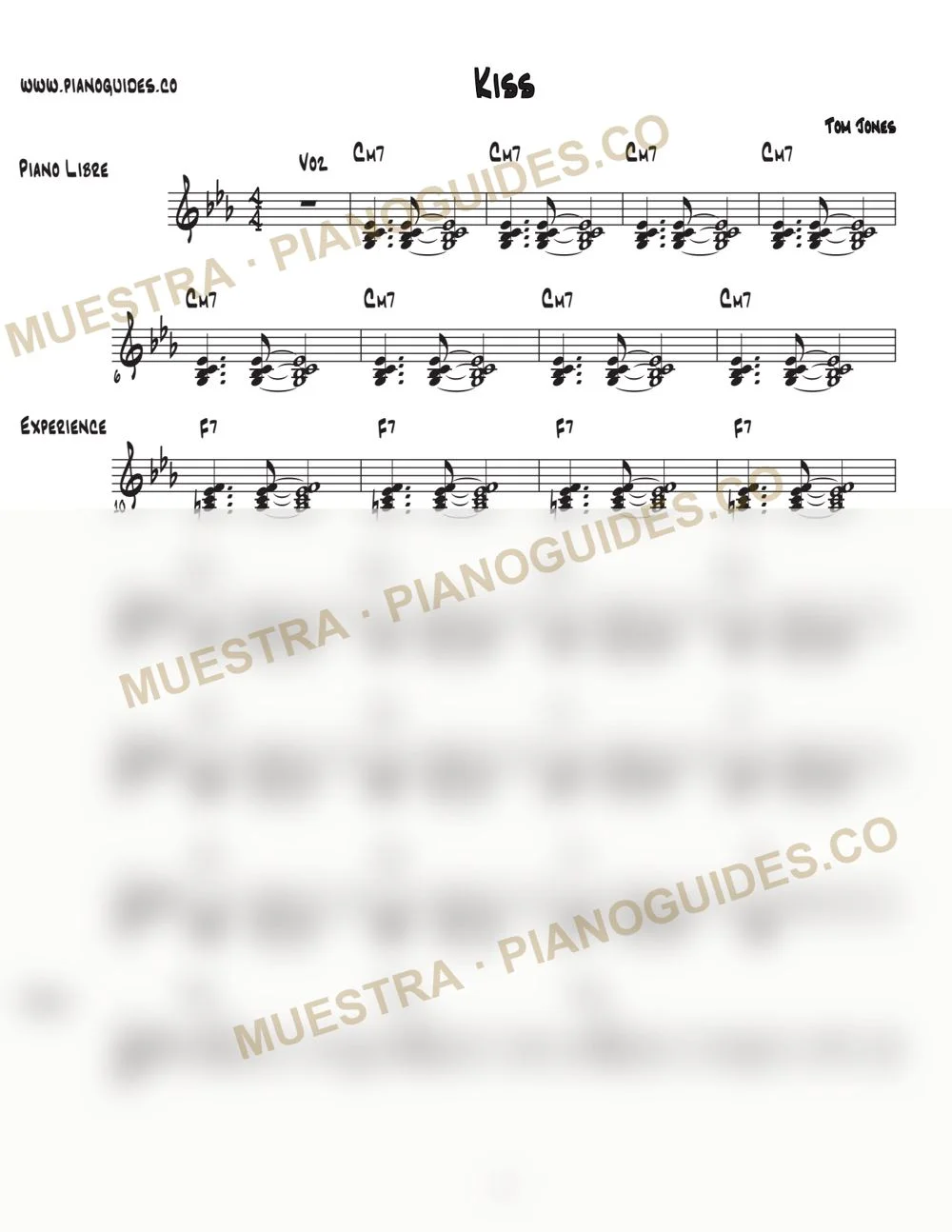 Primera página de la guía Kiss