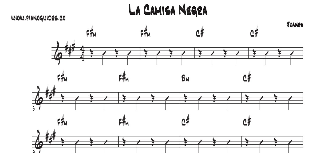 Título y primeras líneas de la guía de La Camisa Negra