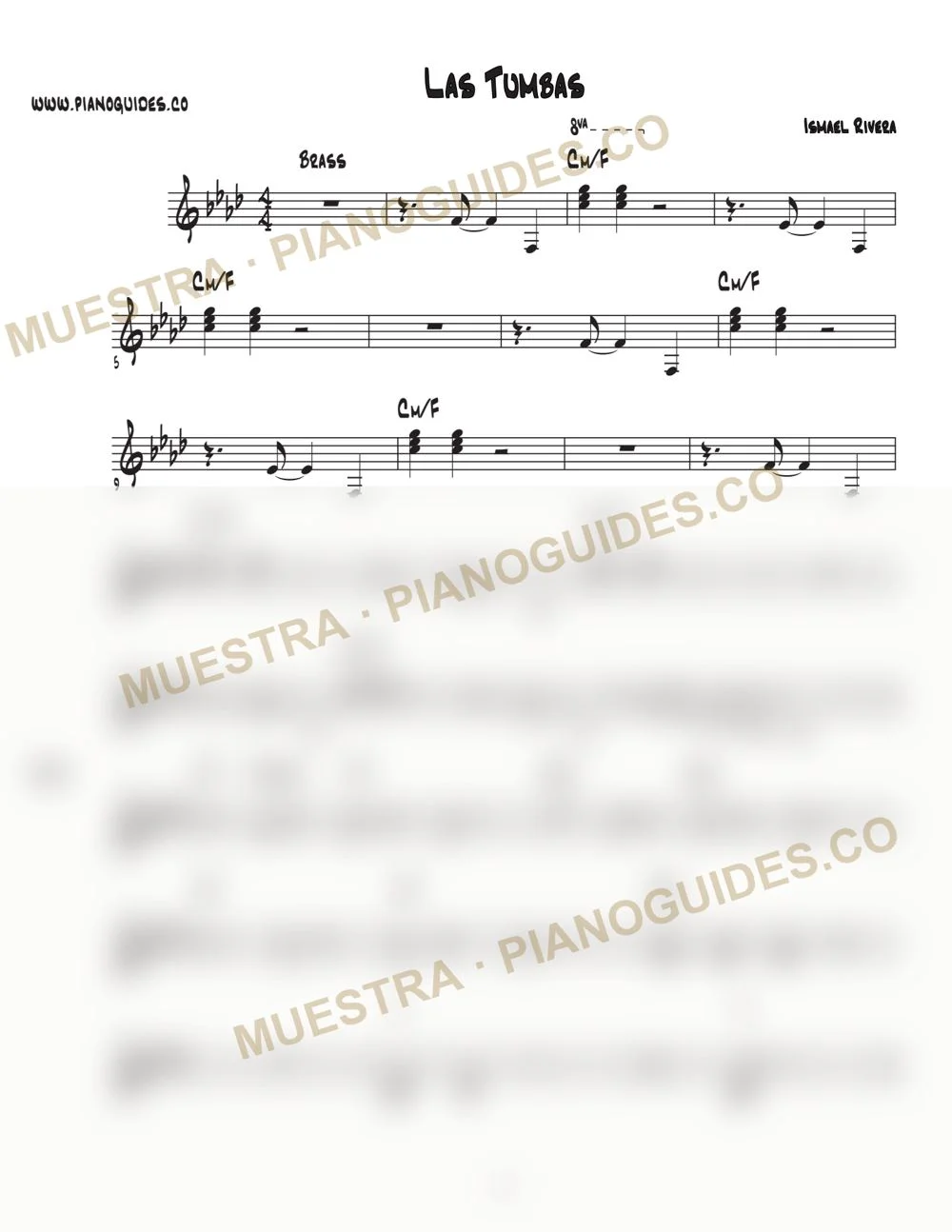 Primera página de la guía Las Tumbas