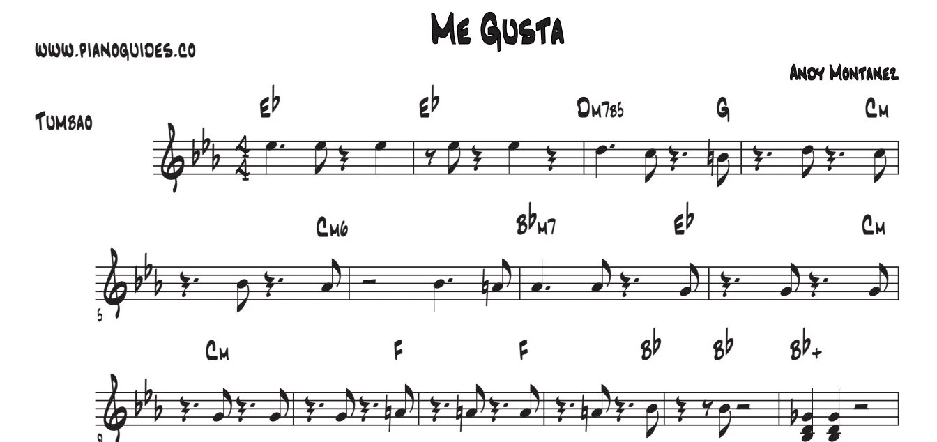 Título y primeras líneas de la guía de Me Gusta