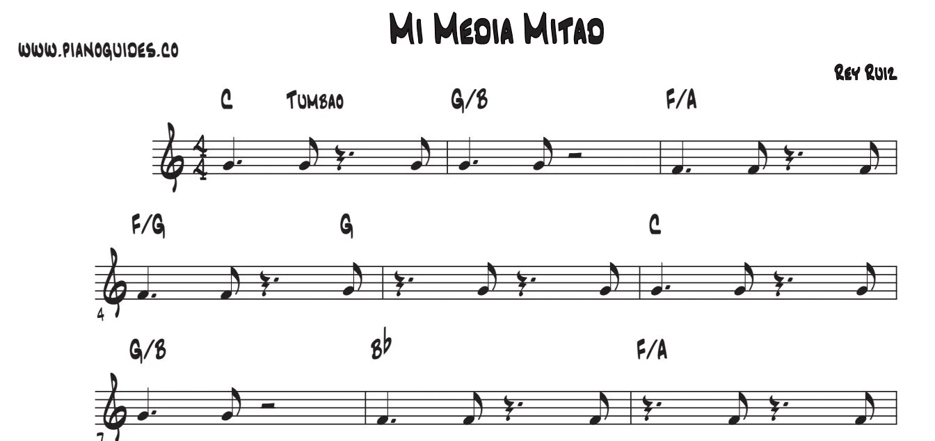 Título y primeras líneas de la guía de Mi Media Mitad