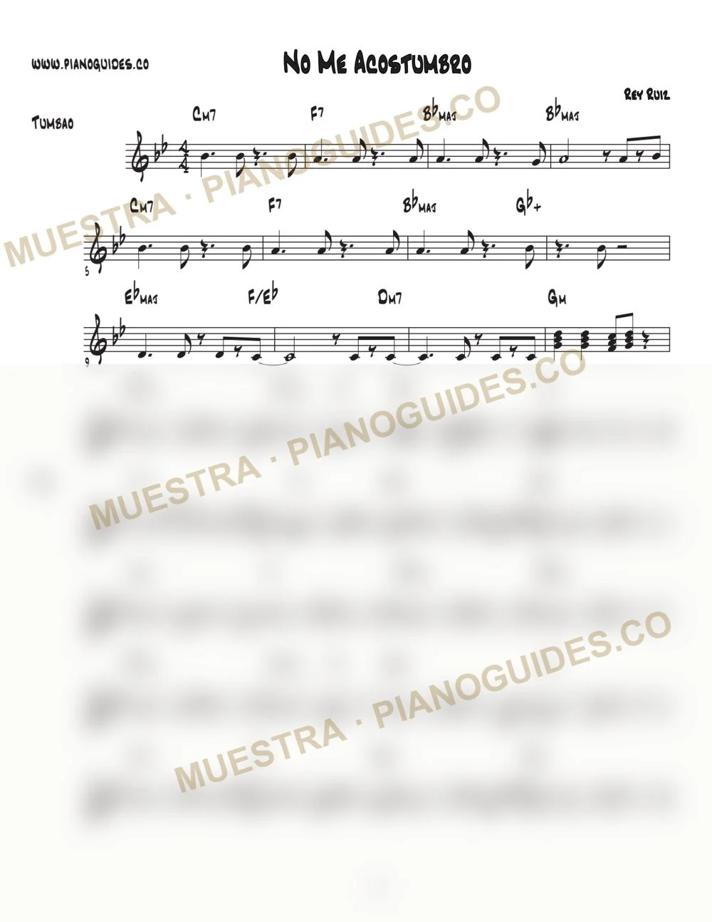 Primera página de la guía No Me Acostumbro