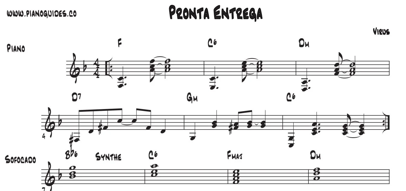 Título y primeras líneas de la guía de Pronta Entrega
