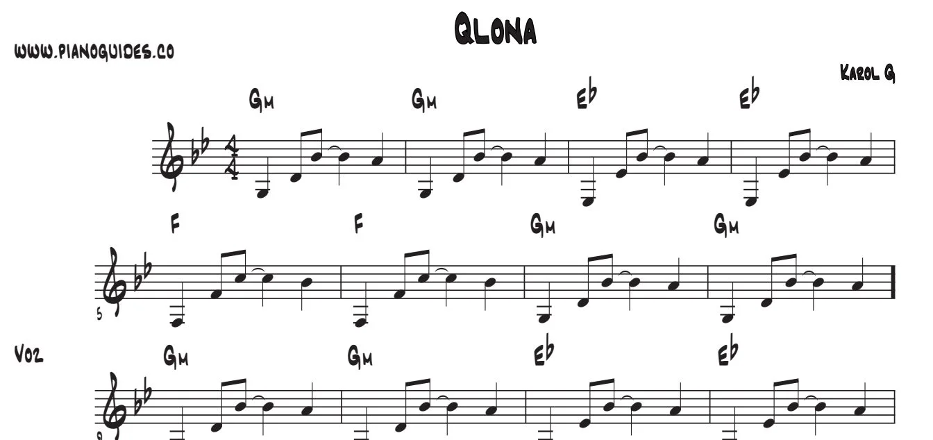 Título y primeras líneas de la guía de Qlona