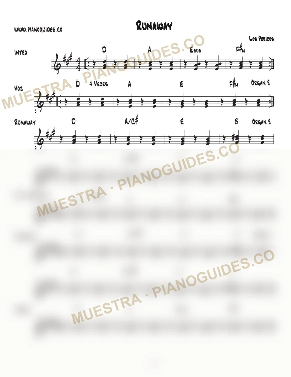 Primera página de la guía Runaway