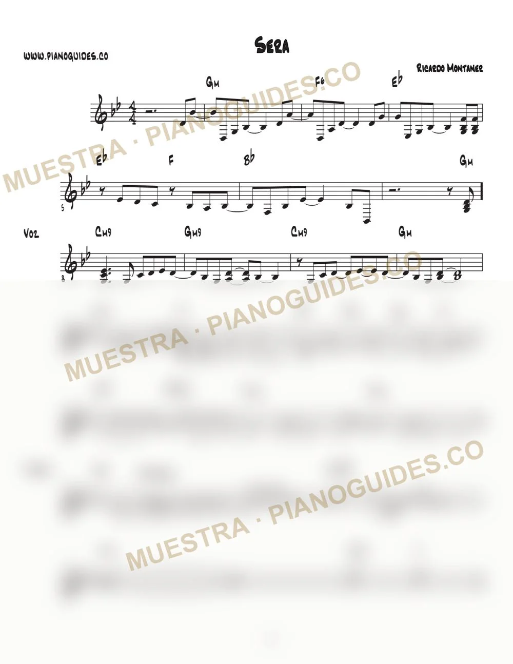 Primera página de la guía Será
