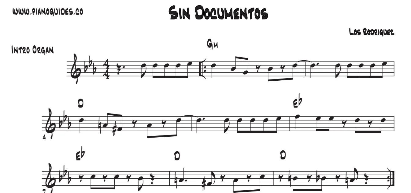 Título y primeras líneas de la guía de Sin Documentos