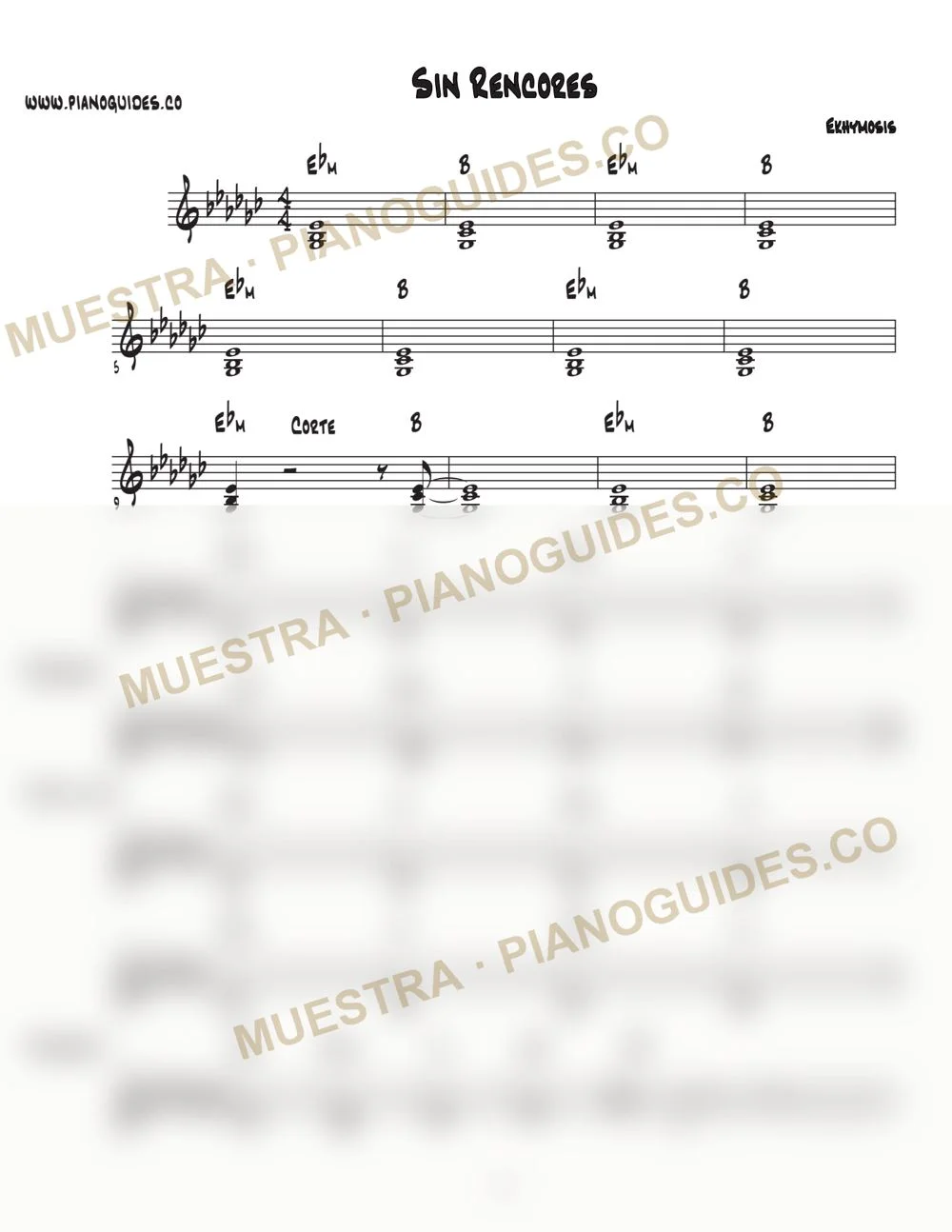 Primera página de la guía Sin Rencores