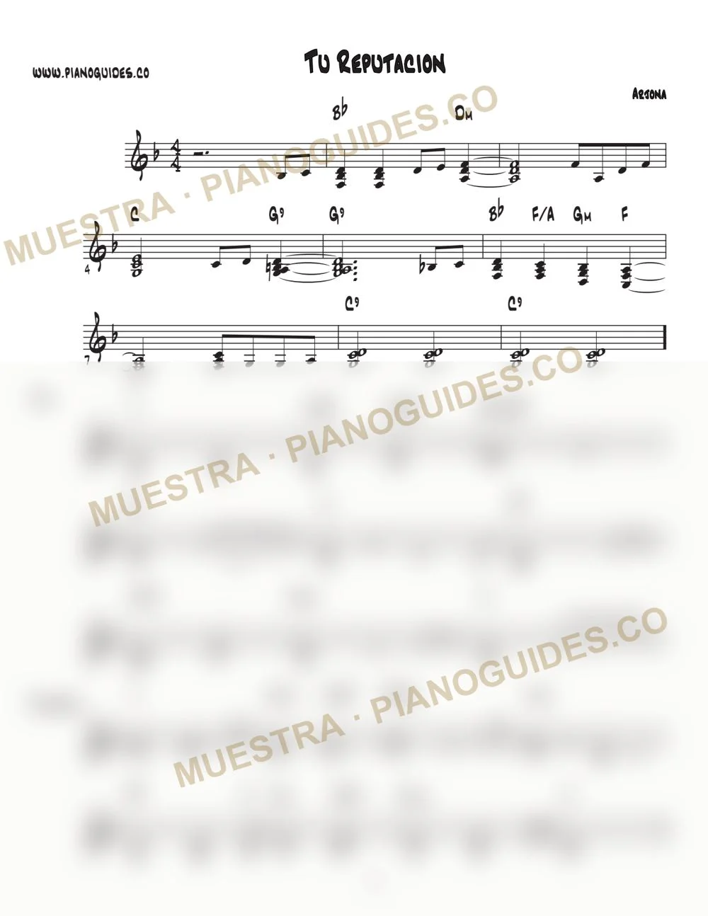 Primera página de la guía Tu Reputación