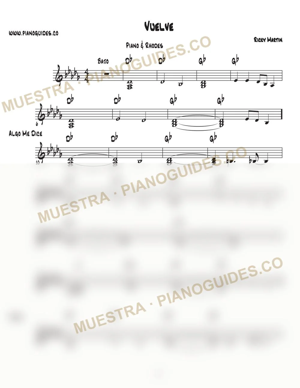 Primera página de la guía Vuelve