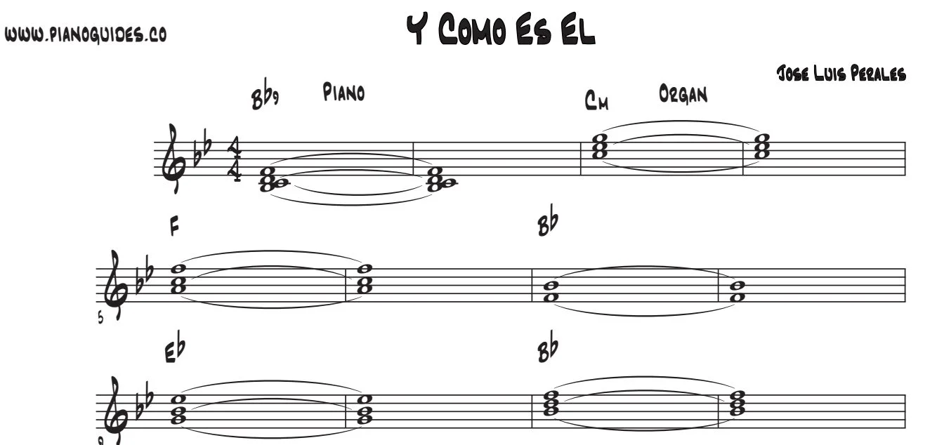 Título y primeras líneas de la guía de Y Cómo Es Él