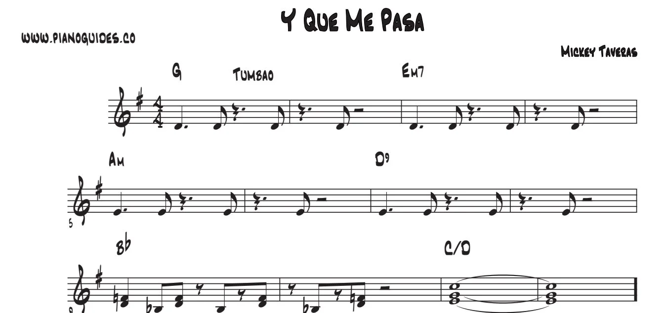Título y primeras líneas de la guía de Y Qué Me Pasa