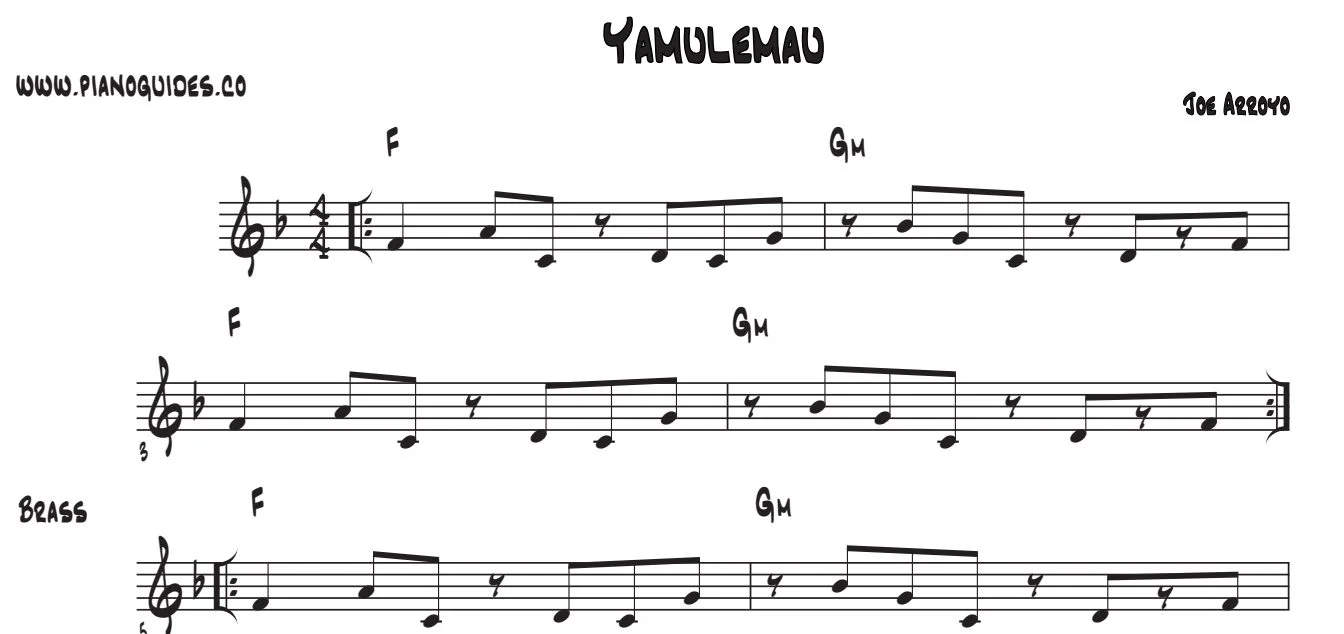 Título y primeras líneas de la guía de Yamulemau