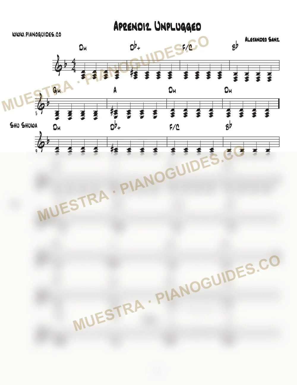 Primera página de la guía Aprendiz (Unplugged)