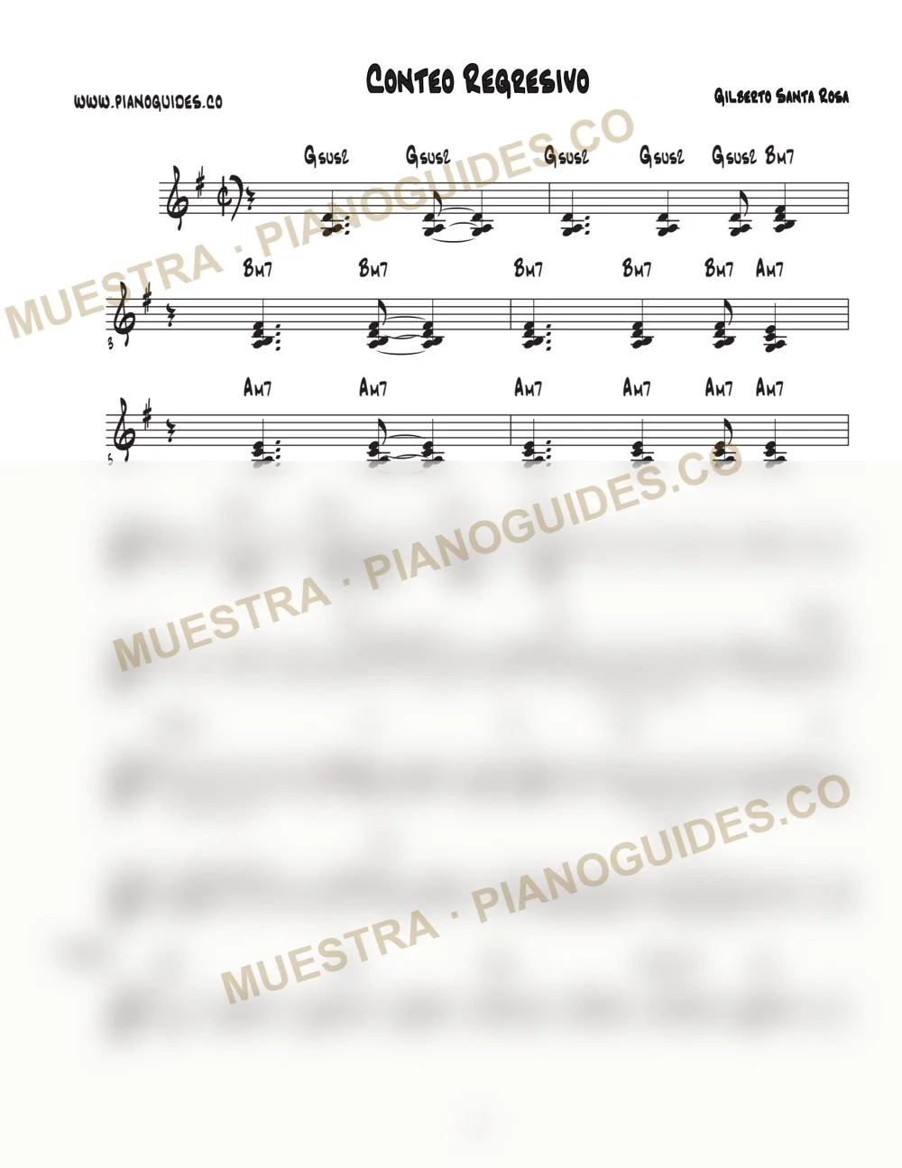 Primera página de la guía Conteo Regresivo
