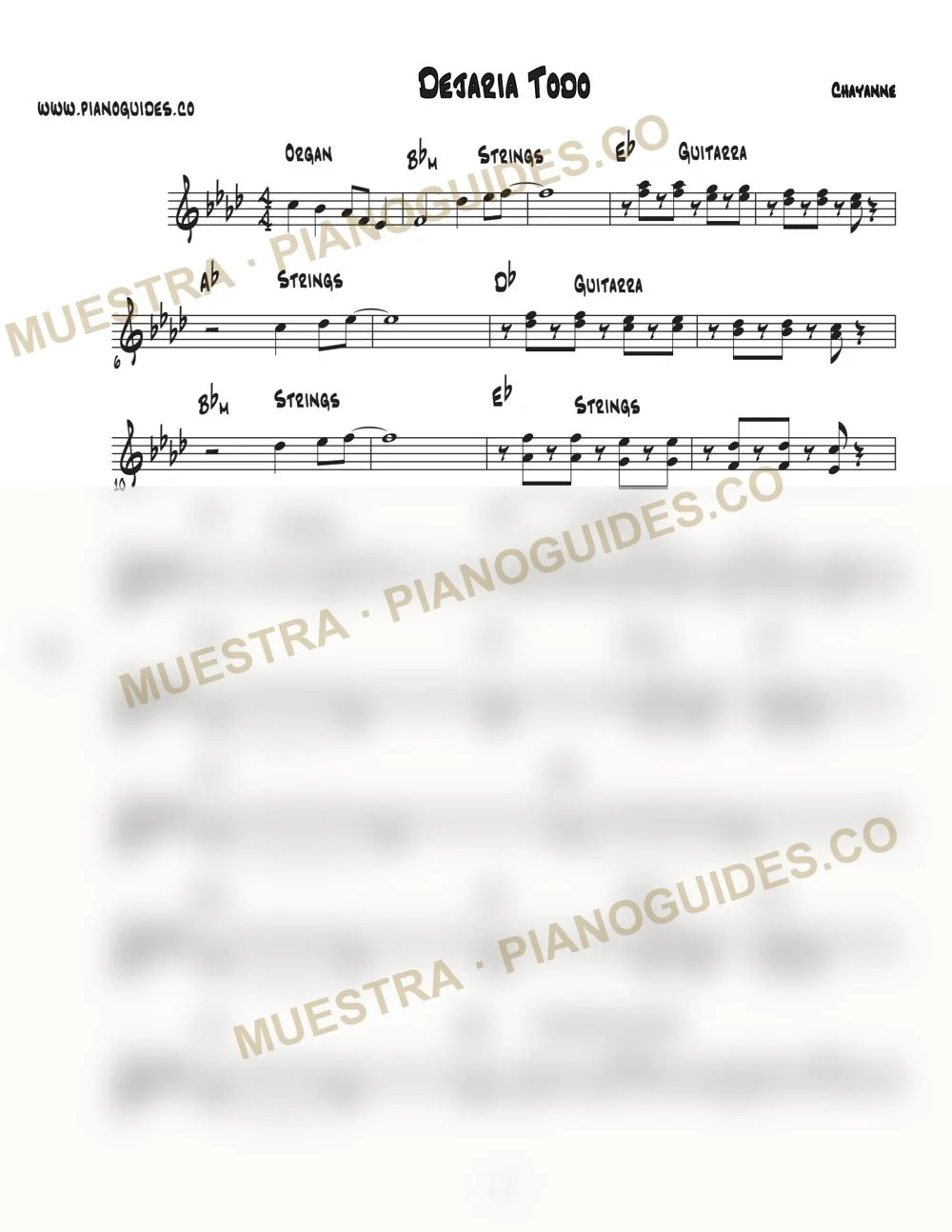 Primera página de la guía Dejaría Todo