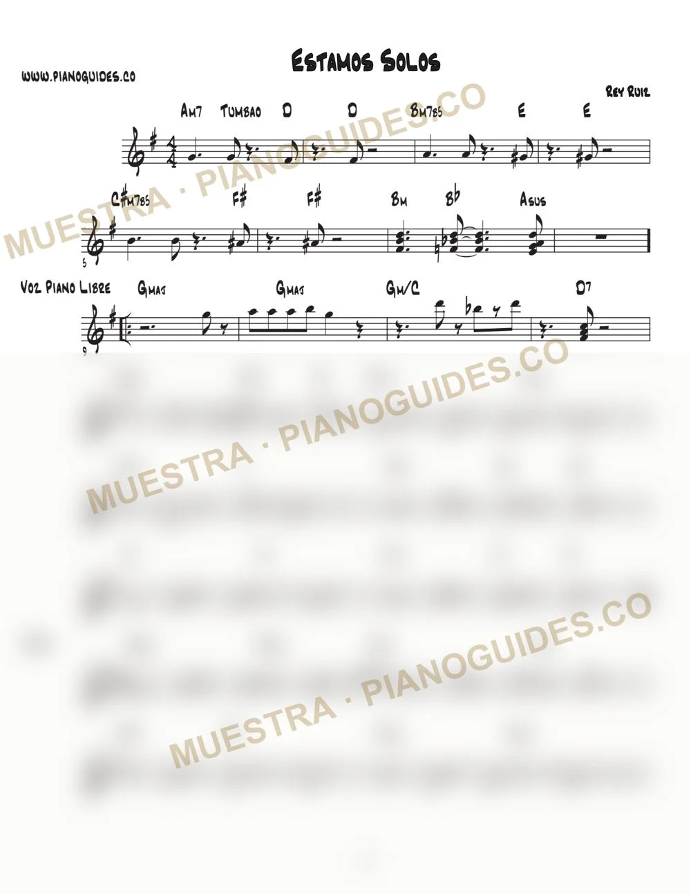 Primera página de la guía Estamos Solos