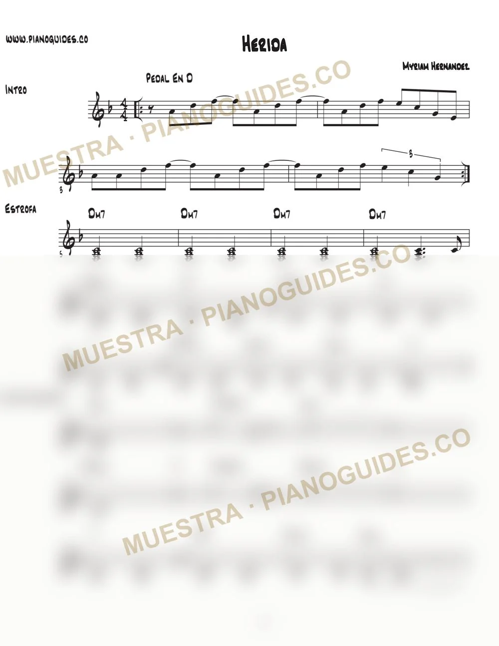 Primera página de la guía Herida