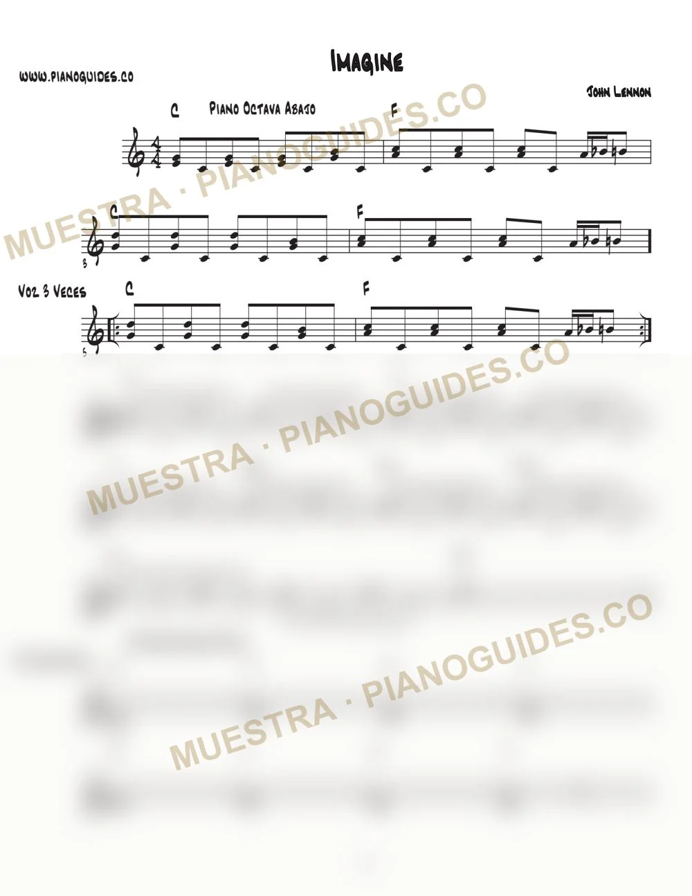 Primera página de la guía Imagine