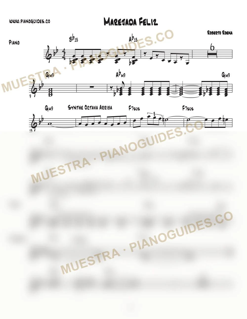 Primera página de la guía Marejada Feliz