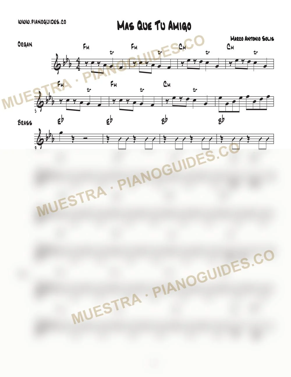 Primera página de la guía Más Que Tu Amigo