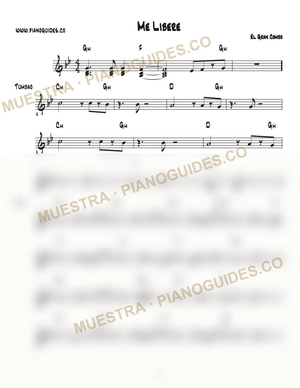 Primera página de la guía Me Liberé