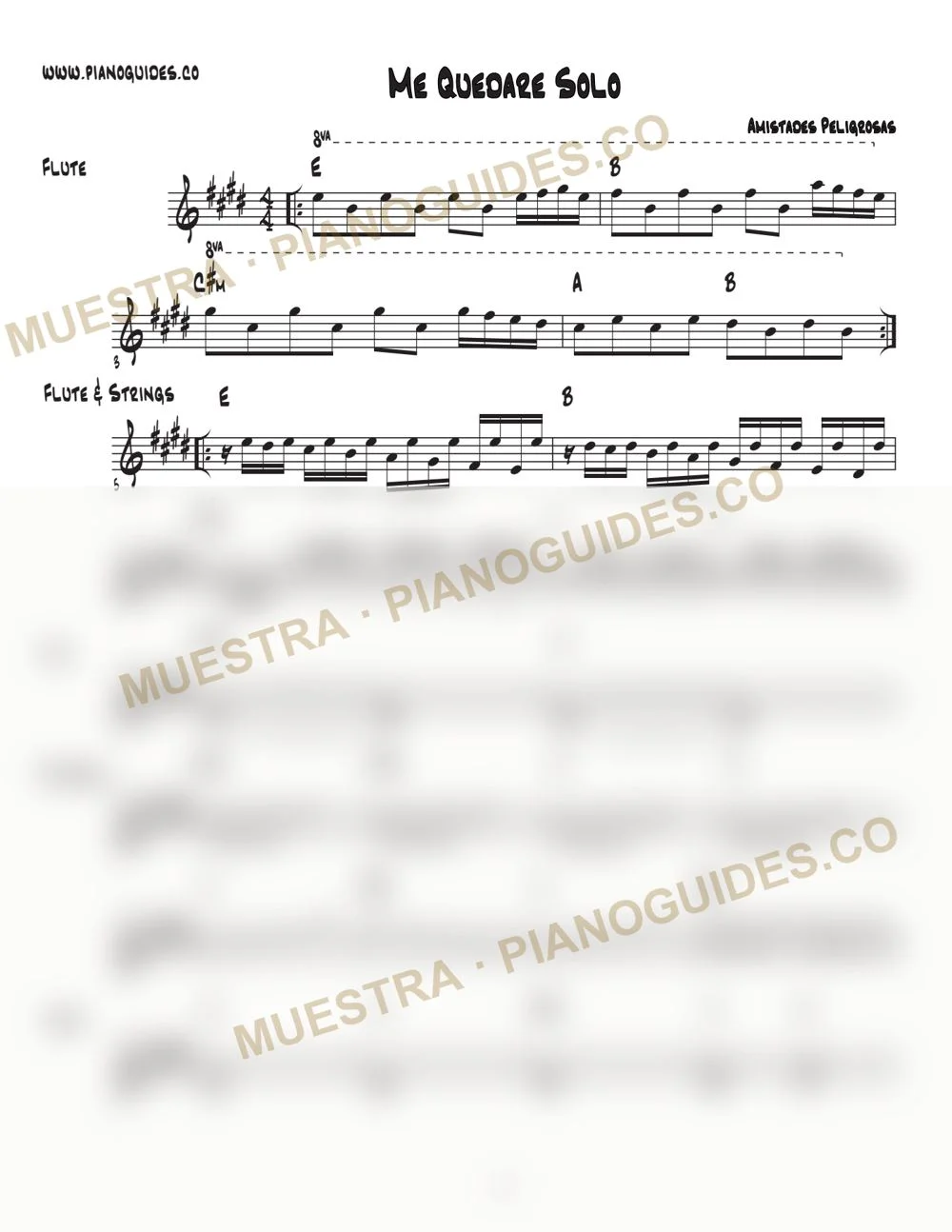 Primera página de la guía Me Quedaré Solo