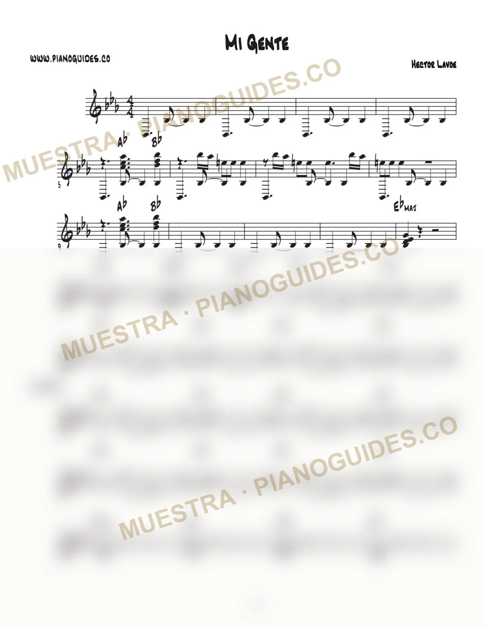 Primera página de la guía Mi Gente