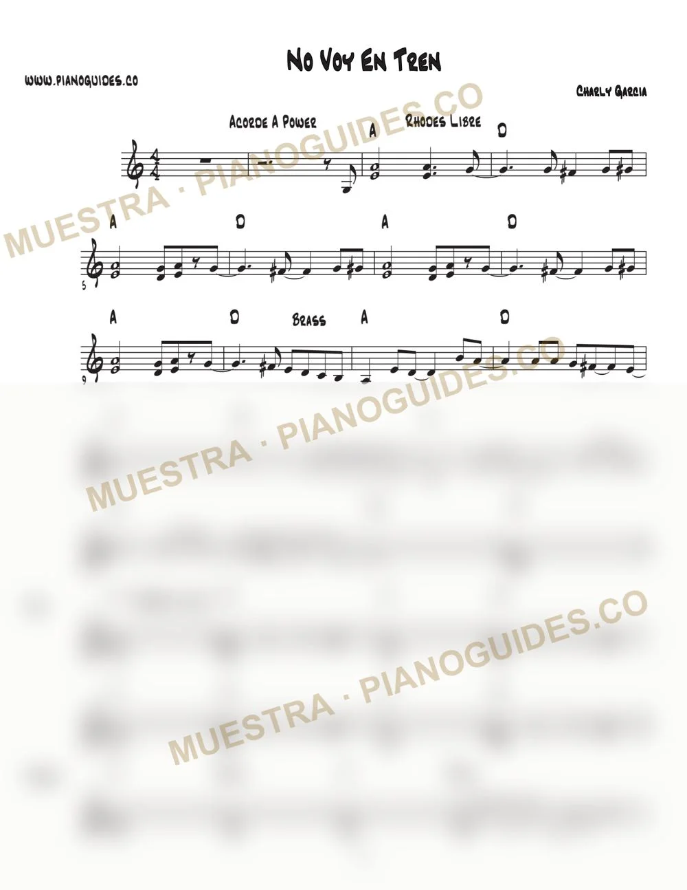 Primera página de la guía No Voy En Tren
