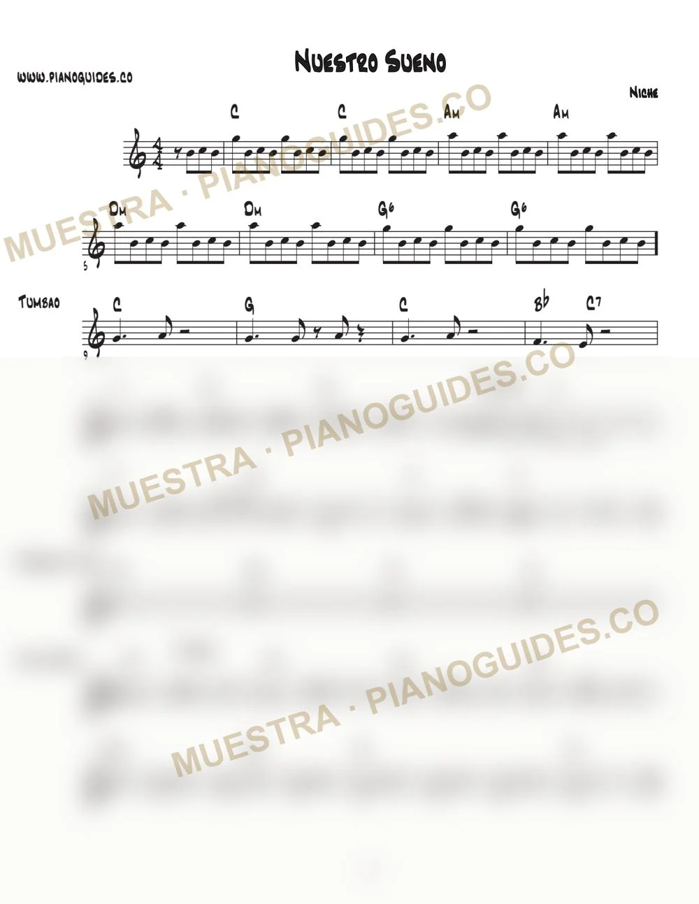 Primera página de la guía Nuestro Sueño