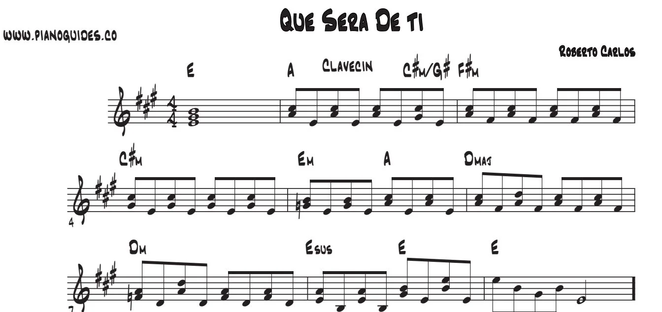 Título y primeras líneas de la guía de Qué Será De Ti