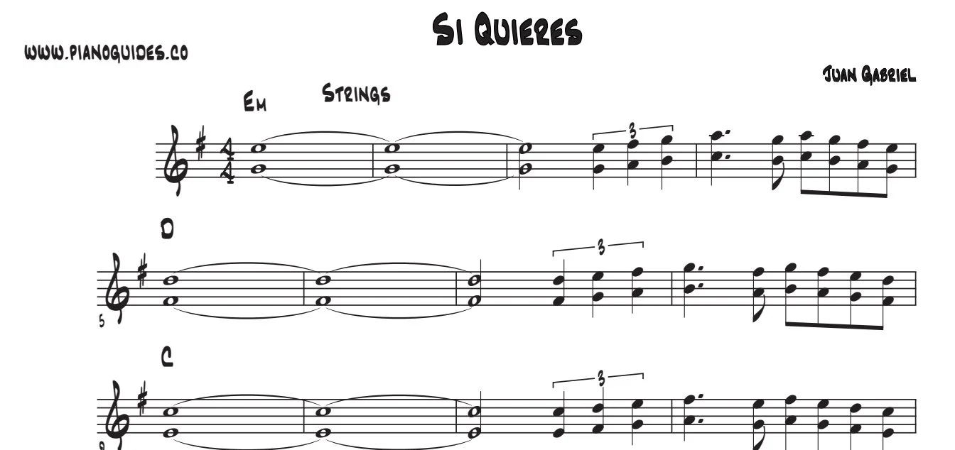 Título y primeras líneas de la guía de Si Quieres
