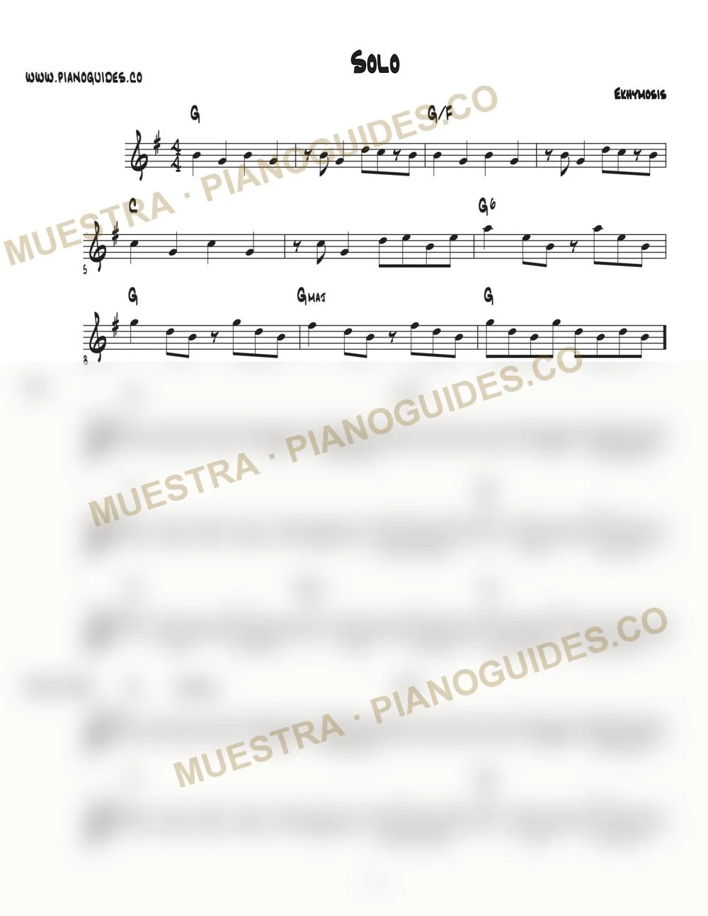 Primera página de la guía Solo