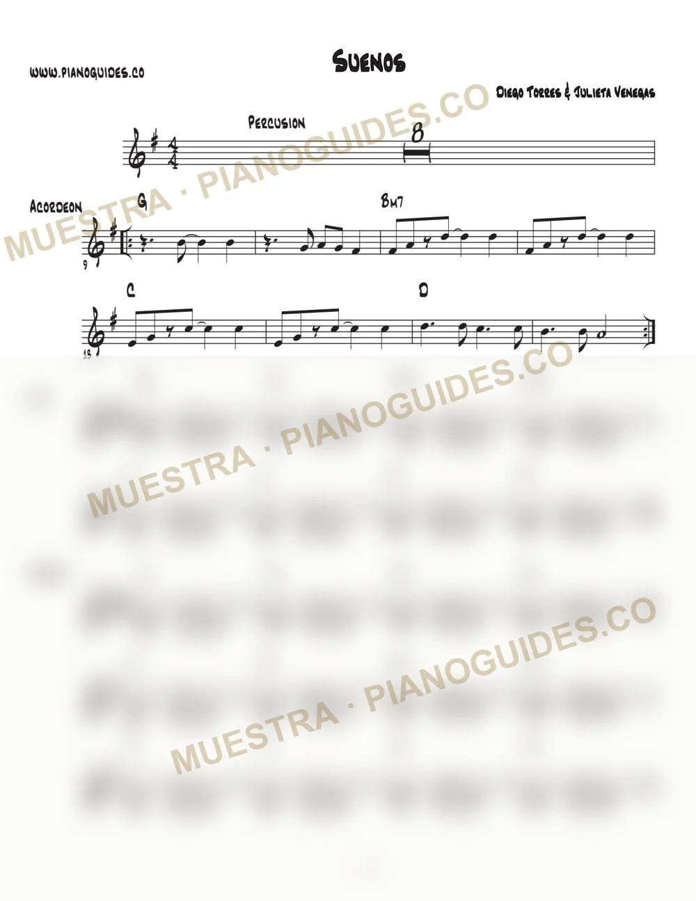 Primera página de la guía Sueños