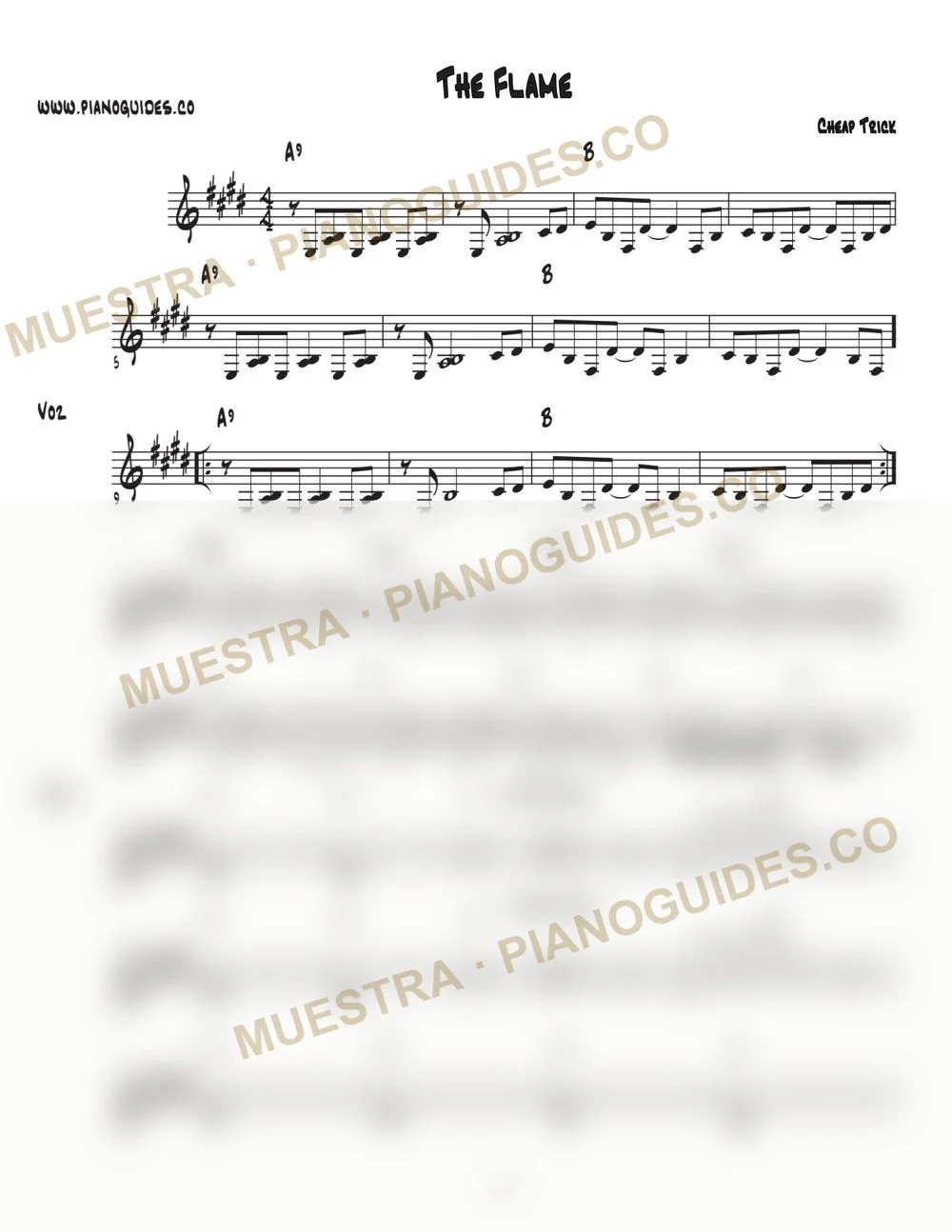 Primera página de la guía The Flame
