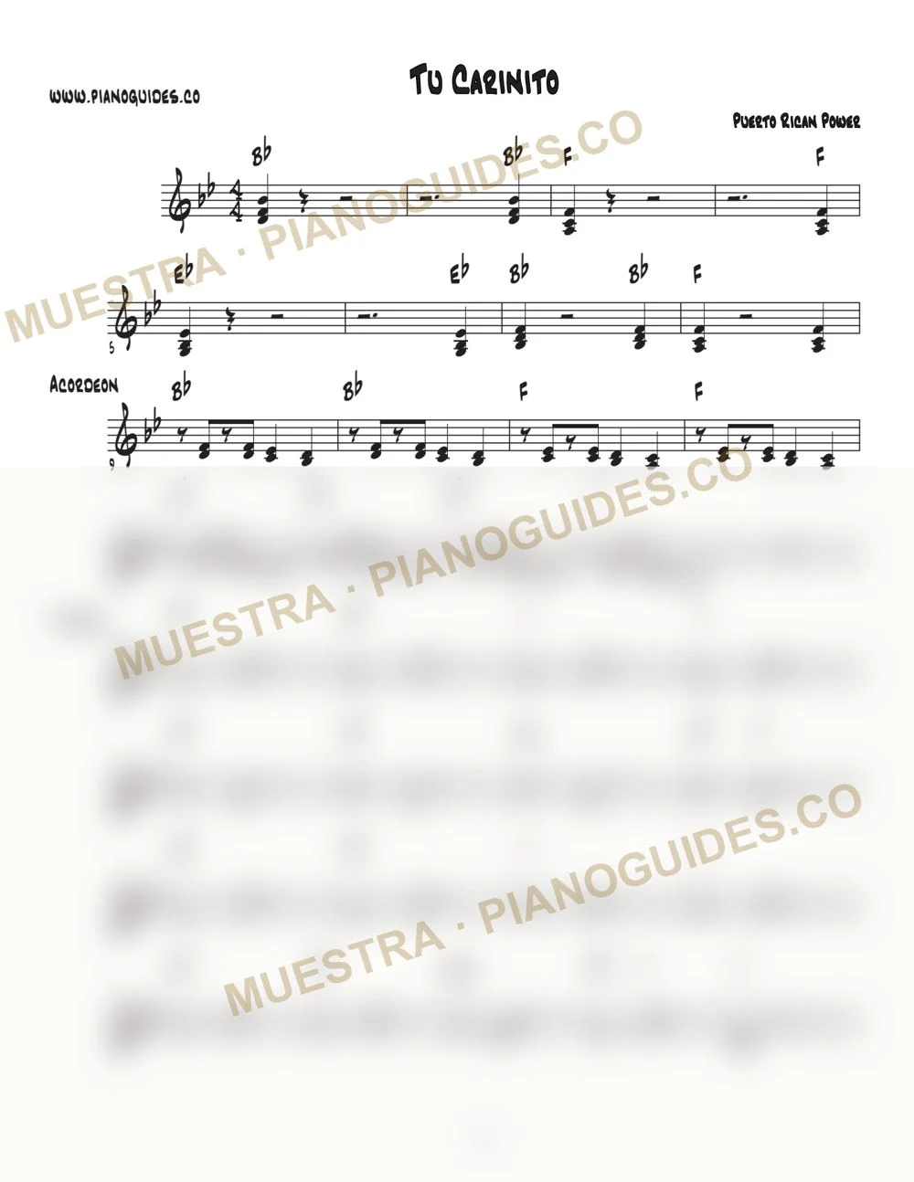 Primera página de la guía Tu Cariñito