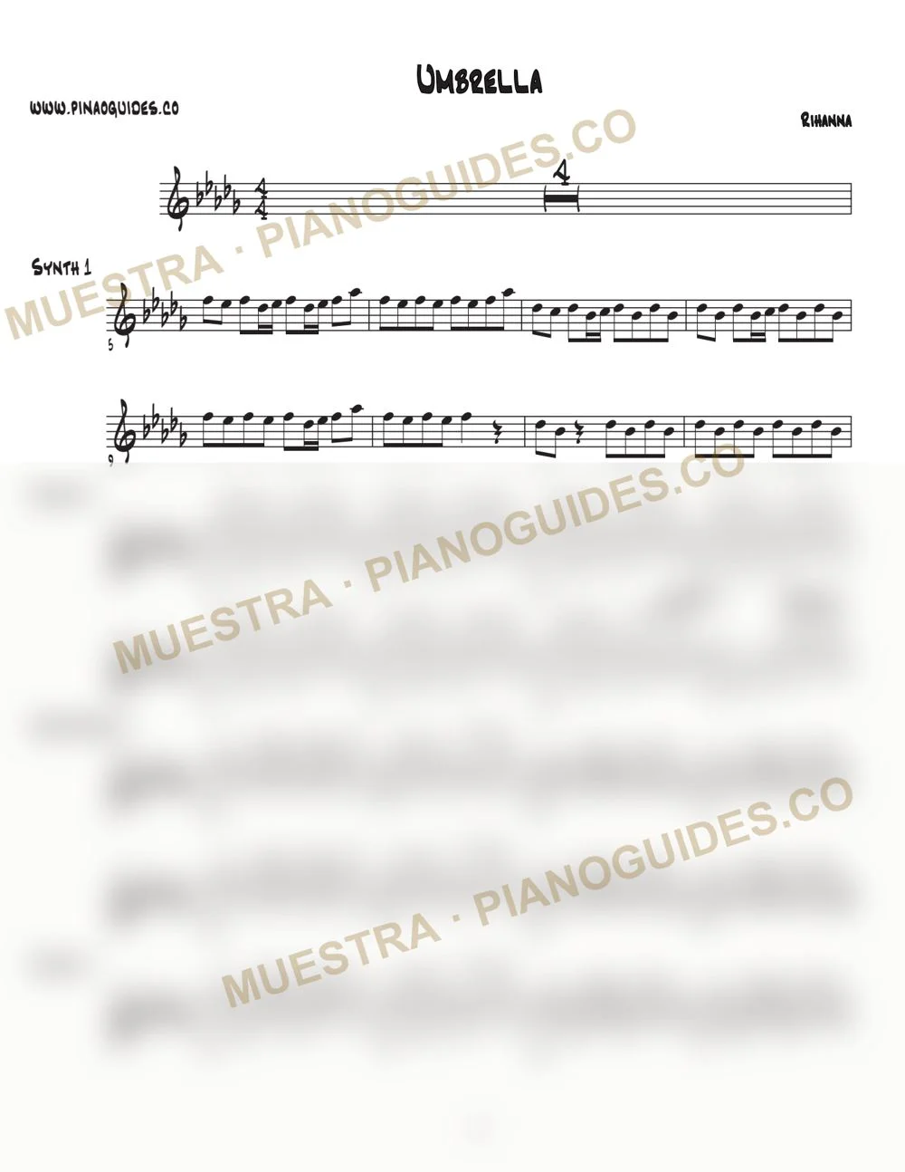 Primera página de la guía Umbrella