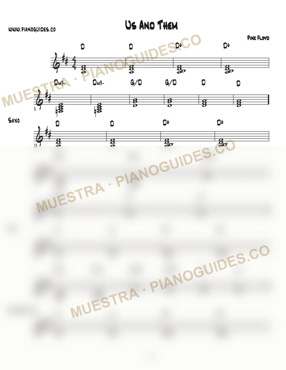 Primera página de la guía Us And Them
